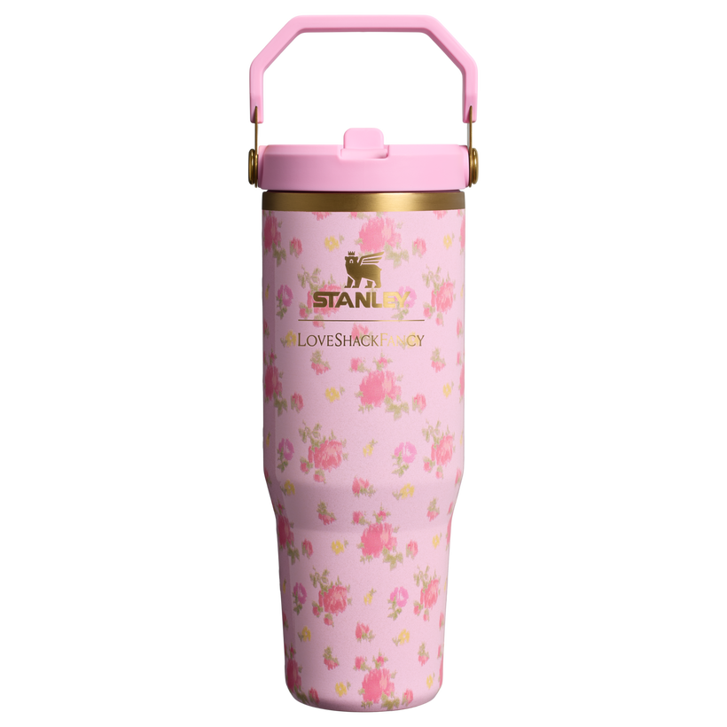Stanley 1913 x LoveShackFancy IceFlow™ Flip Straw Tumbler - Outdoor Carry