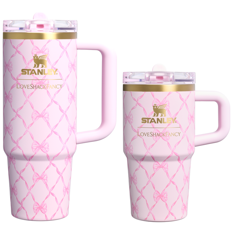 Stanley 1913 x LoveShackFancy Holiday The Quencher® Details ProTour Tumbler Set | 2-pack - Fresh Carry
