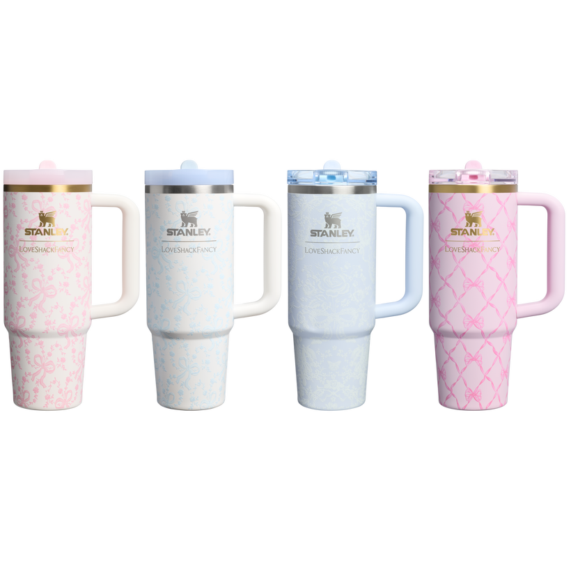 Stanley 1913 x LoveShackFancy Holiday The Quencher ProTour Set 4-pack - Fresh Ready